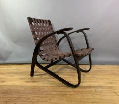 Jan Vanek Jan Van k Bentwood Beech Lounge Chair 1930s Czech - 1805972