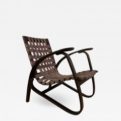 Jan Vanek Jan Van k Bentwood Beech Lounge Chair 1930s Czech - 1812720