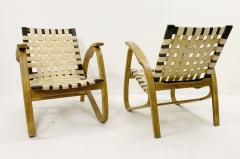 Jan Vanek Pair of Mid Century Bentwood Armchairs by Jan Vanek for UP Z vody - 2570359