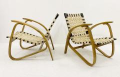 Jan Vanek Pair of Mid Century Bentwood Armchairs by Jan Vanek for UP Z vody - 2570360