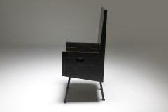 Jan de Jong Modernist Armchair by Dom Hans van der Laan Netherlands 1960s - 4662569