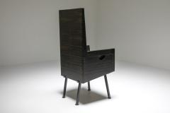 Jan de Jong Modernist Armchair by Dom Hans van der Laan Netherlands 1960s - 4662572