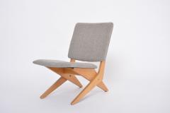 Jan van Grunsven Dutch Mid Century Modern FB18 Scissor Chair by Jan Van Grunsven for UMS Pastoe - 3386443