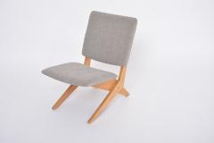 Jan van Grunsven Dutch Mid Century Modern FB18 Scissor Chair by Jan Van Grunsven for UMS Pastoe - 3386445