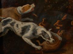 Jan van Kessel the Elder Flemish 1626 1679 Kessel 17th C Baroque Hunting Scene Wild Boar Hunt - 2051049