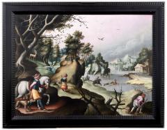 Jan van der Straet The Conversion of St Hubert - 4639259