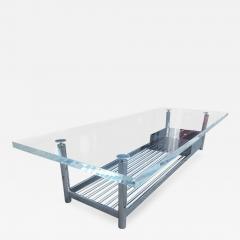 Jane D Blake Limited Edition Marion Coffee Table in Stainless Steel and Lucite by J Blake - 315622