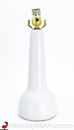 Jane Gordon Martz Mid Century White Ceramic Lamp - 2354097
