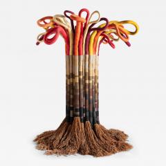 Jane Knight Jane Knight The Tree Monumental Fiber Sculpture Private Collection 1960s - 4762117