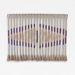 Jane Knight Textile Installation Titled Eye by Detroit Fiber Artist Jane Knight 1970s - 4747603
