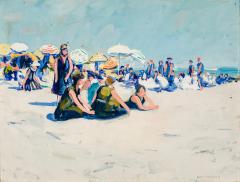 Jane Peterson The Beach Gloucester about 1915 - 3086321