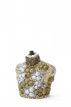 Janet Jeannine Style of Jeannine Janet baroque stunning shell bust lamp - 863277