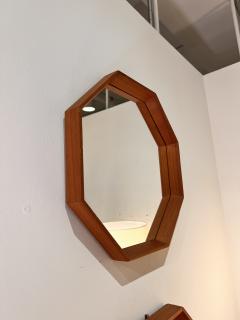 Jansen Spejle Scandinavian Modern Octagonal Mirror - 4489176