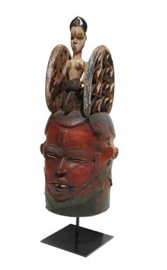 Janus Mask with Horned Figure - 4588897