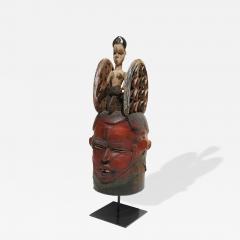 Janus Mask with Horned Figure - 4589104