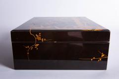 Japanese 19th Century Lacquer Letter Box With Gold Makie - 1511630