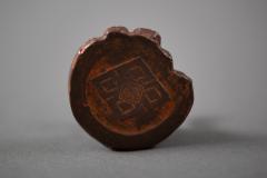 Japanese Antique Bronze Seal in the Shape of a Snake - 4155661