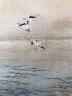 Japanese Antique Fukusa Textile Art Meiji Period - 1264814