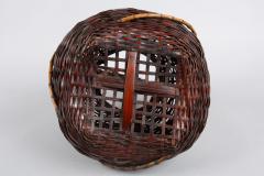 Japanese Antique Ikebana Flower Arranging Basket  - 3914089