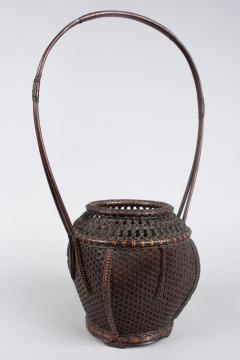 Japanese Antique Ikebana Flower Arranging Basket  - 4155675