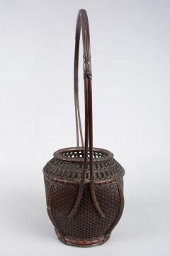 Japanese Antique Ikebana Flower Arranging Basket  - 4155676