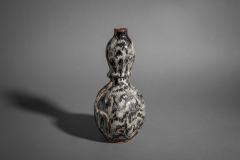 Japanese Antique Shigaraki Gourd Shaped Vase - 4739465