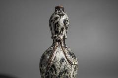 Japanese Antique Shigaraki Gourd Shaped Vase - 4739467