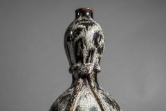 Japanese Antique Shigaraki Gourd Shaped Vase - 4739468