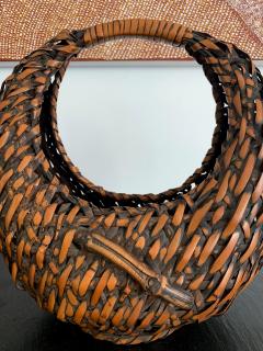 Japanese Bamboo Basket Ikebana - 1195802