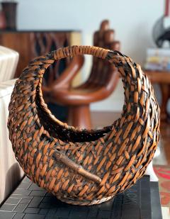 Japanese Bamboo Basket Ikebana - 1195808