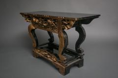 Japanese Black Lacquer Alter Table - 3712469