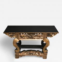 Japanese Black Lacquer Alter Table - 3717265