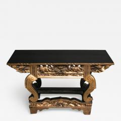 Japanese Black Lacquer Alter Table - 3817611