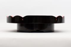 Japanese Black Lacquer Footed Tray - 1353920