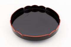 Japanese Black Lacquer Footed Tray - 1353927