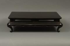 Japanese Black Lacquer Presentation Table - 3914077