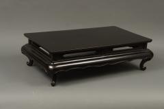 Japanese Black Lacquer Presentation Table - 3914079