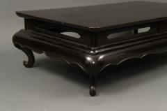 Japanese Black Lacquer Presentation Table - 3914083