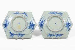 Japanese Blue and White Imari Platters a Pair - 4686627