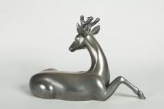 Japanese Bronze Stag With Third Eye - 1320046