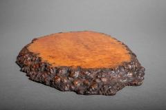 Japanese Burl Wood Tray - 3914099