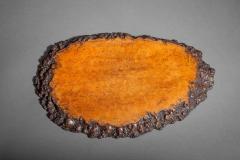 Japanese Burl Wood Tray - 3914106