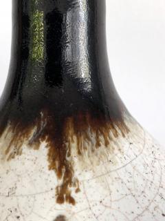 Japanese Ceramic Saki Bottle Chosen Karatsu Ware - 1132280
