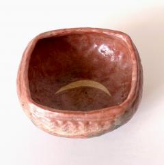 Japanese Chawan with Crescent Mark by Kodai ji Kiln Meiji Period Ex Musuem - 4073388