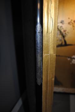 Japanese Cherry Blossom Byobu screen signed - 4644923