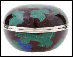 Japanese Covered Grape Plique A Jour Enamel Kogo - 3901849