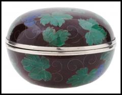 Japanese Covered Grape Plique A Jour Enamel Kogo - 3901850