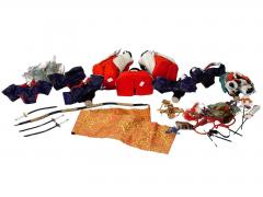Japanese Doll Set With Screen And Other Pieces - 4202533