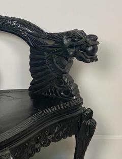 Japanese Dragon Bench 19th Century - 2683667