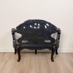 Japanese Dragon Bench 19th Century - 2683669